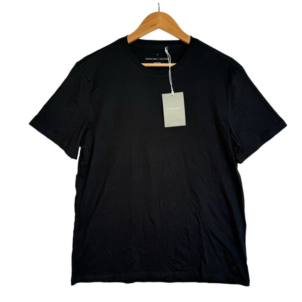 Everlane Mens M Black Tee Short Sleeve T Shirt